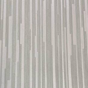 Papel De Parede Santorini Listrado Cinza - 10m X 0.53m