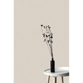 Papel de Parede Maison Aspecto Têxtil Cinza - 10m x 0.53m