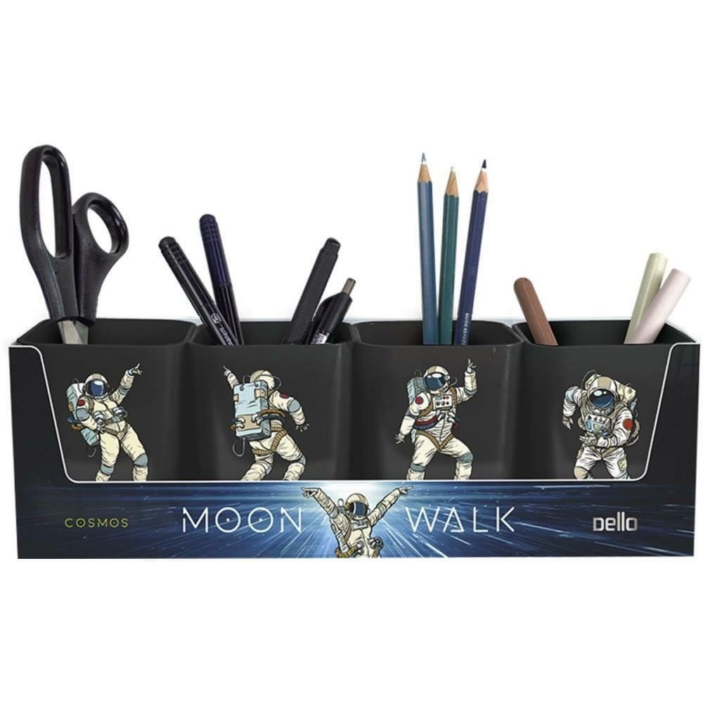 Acessório P/Mesa Kit Cosmos Com 4 Porta-Objetos - Dello