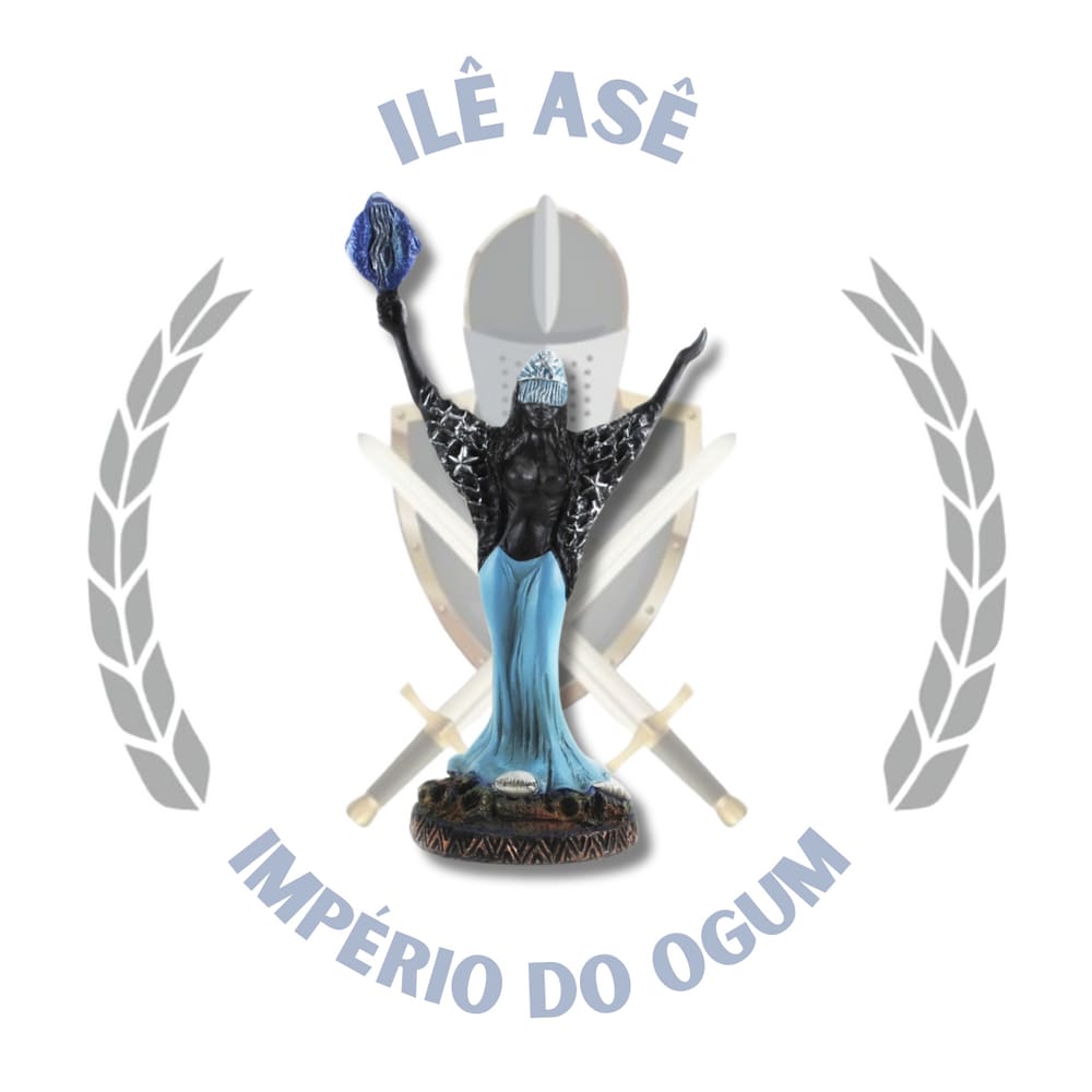 Imagem Resina Orixà Iemanjà Africano 15Cm