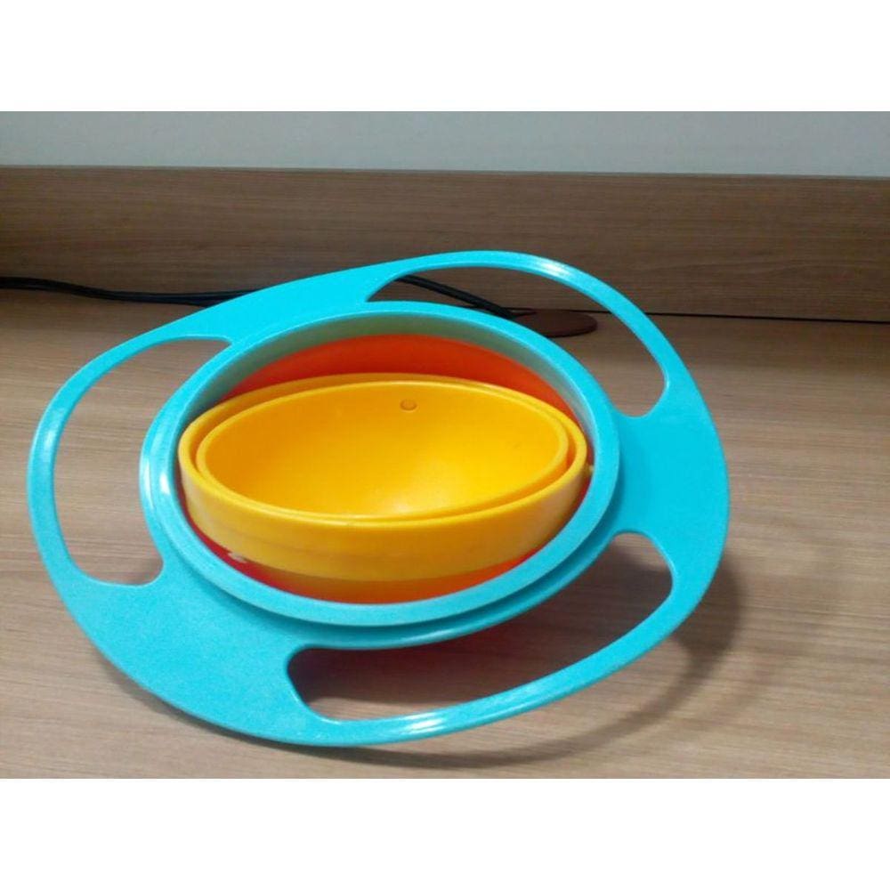 Potinho Tigela Prato Mágico Infantil 360 Graus para Bebês