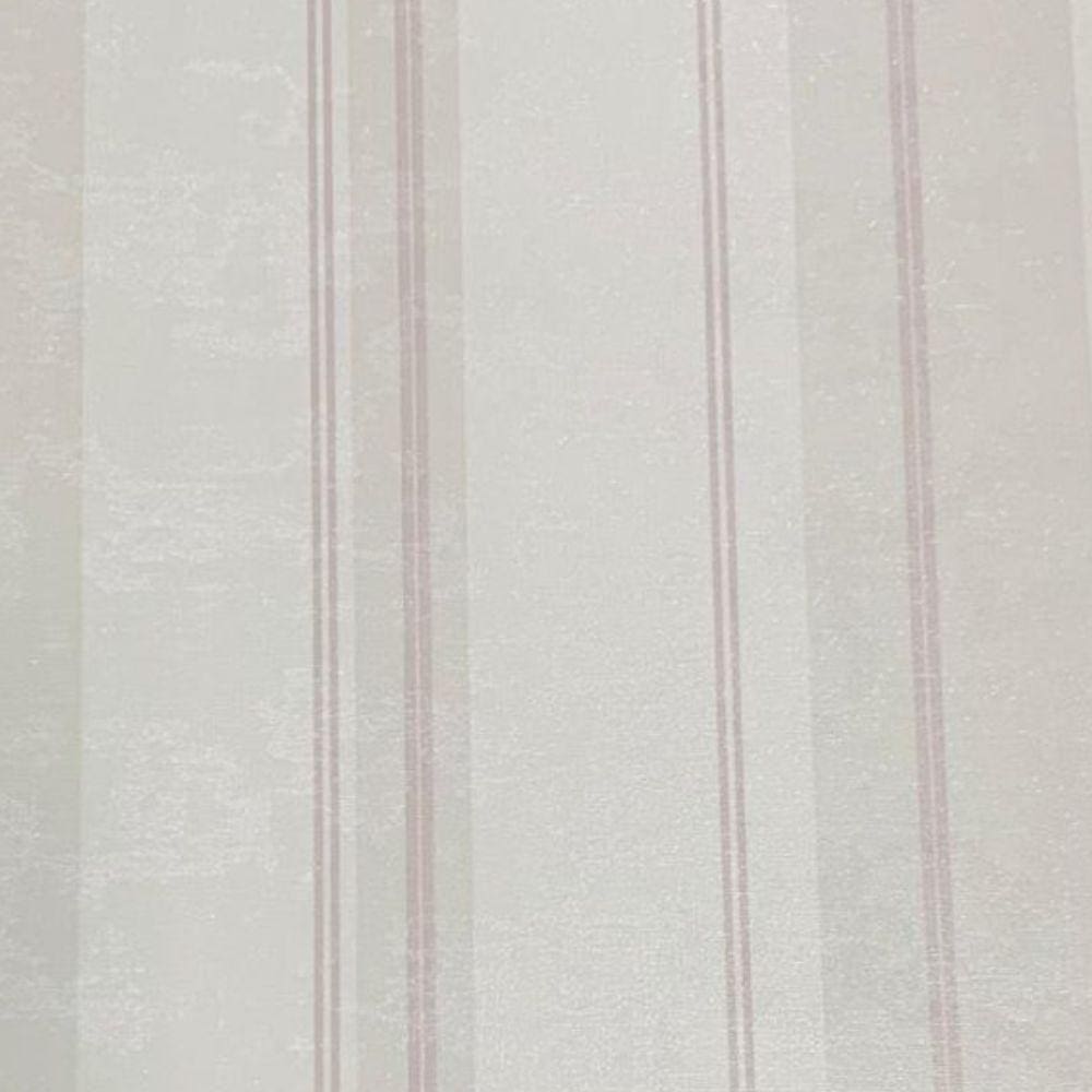 Papel De Parede Santorini Listrado Branco - Alta Qualidade