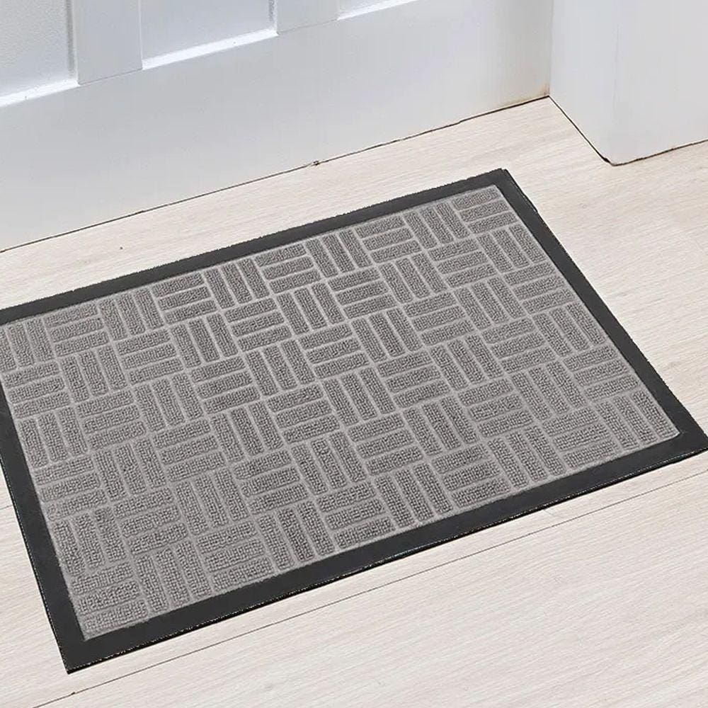 Tapete Nazca Niazitex 40cm x 60cm Cinza