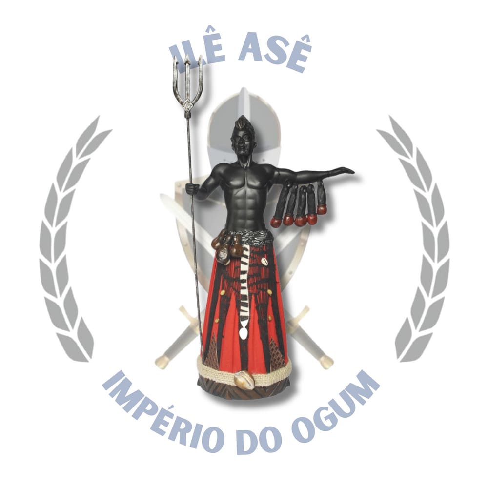 Imagem Resina Orixá Exú Africano 40Cm