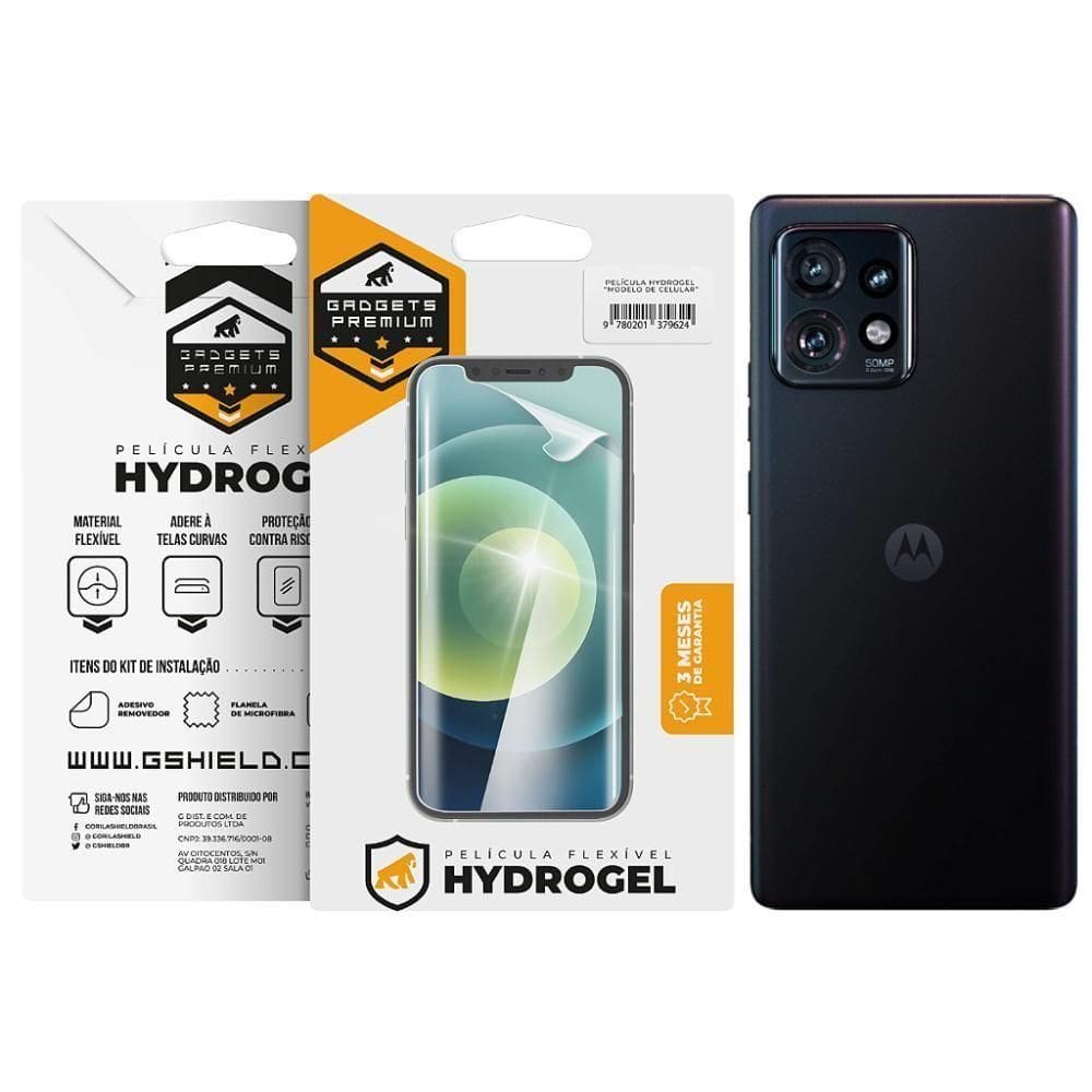 Película Para Motorola Edge Plus (2023) - Traseira Hydrogel Hd- Gshield