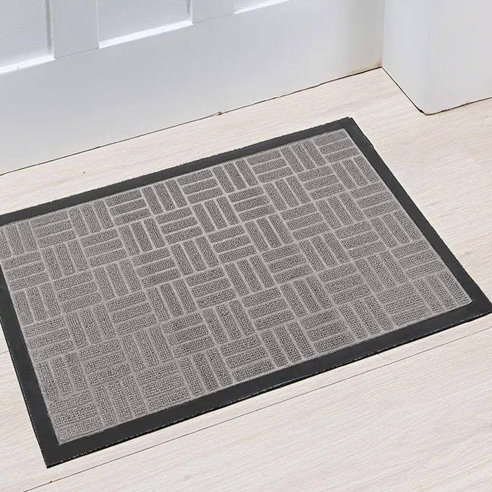 Tapete Nazca Niazitex 60cm x 90cm Cinza