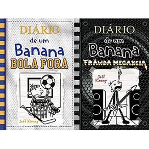 Kit 2 Livros Diario De Um Banana 16 E 17