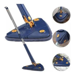 Esfregao Mop Giratório Triangular Limpa Forro e Vidros