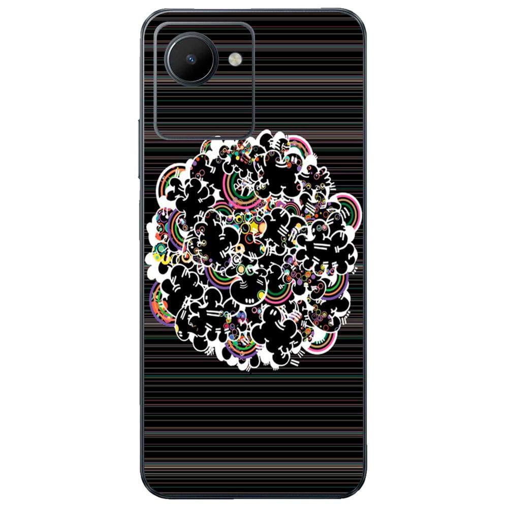 Capa Adesivo Skin110 Verso Para Realme C30s (2022)