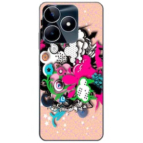Capa Adesivo Skin104 Verso Para Realme C53 (2023)