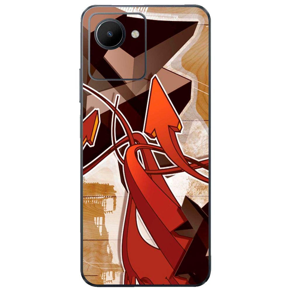 Capa Adesivo Skin071 Verso Para Realme C30s (2022)