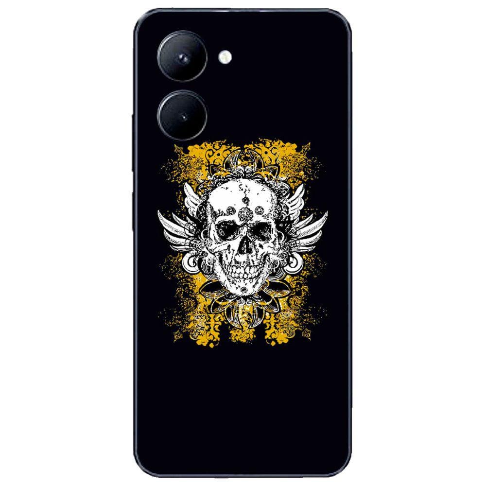 Capa Adesivo Skin374 Verso Para Realme C33 (2023)