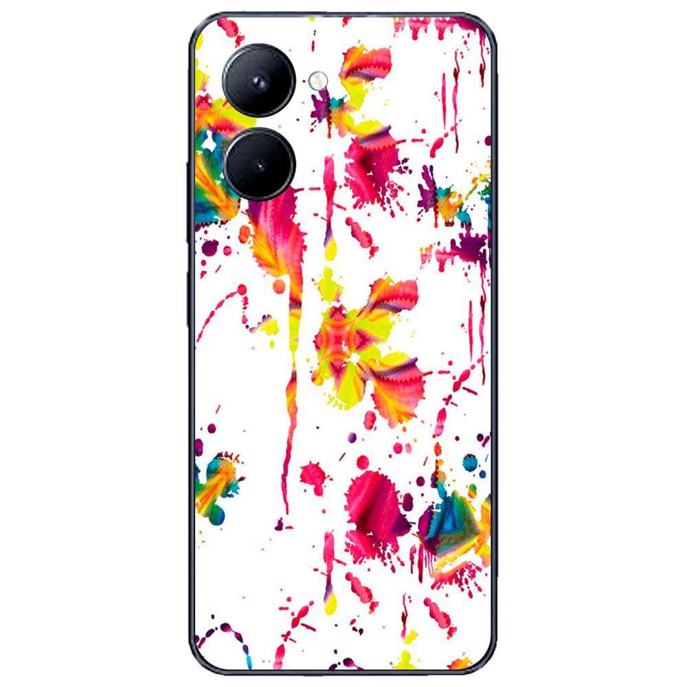 Capa Adesivo Skin205 Verso Para Realme C33 (2023)
