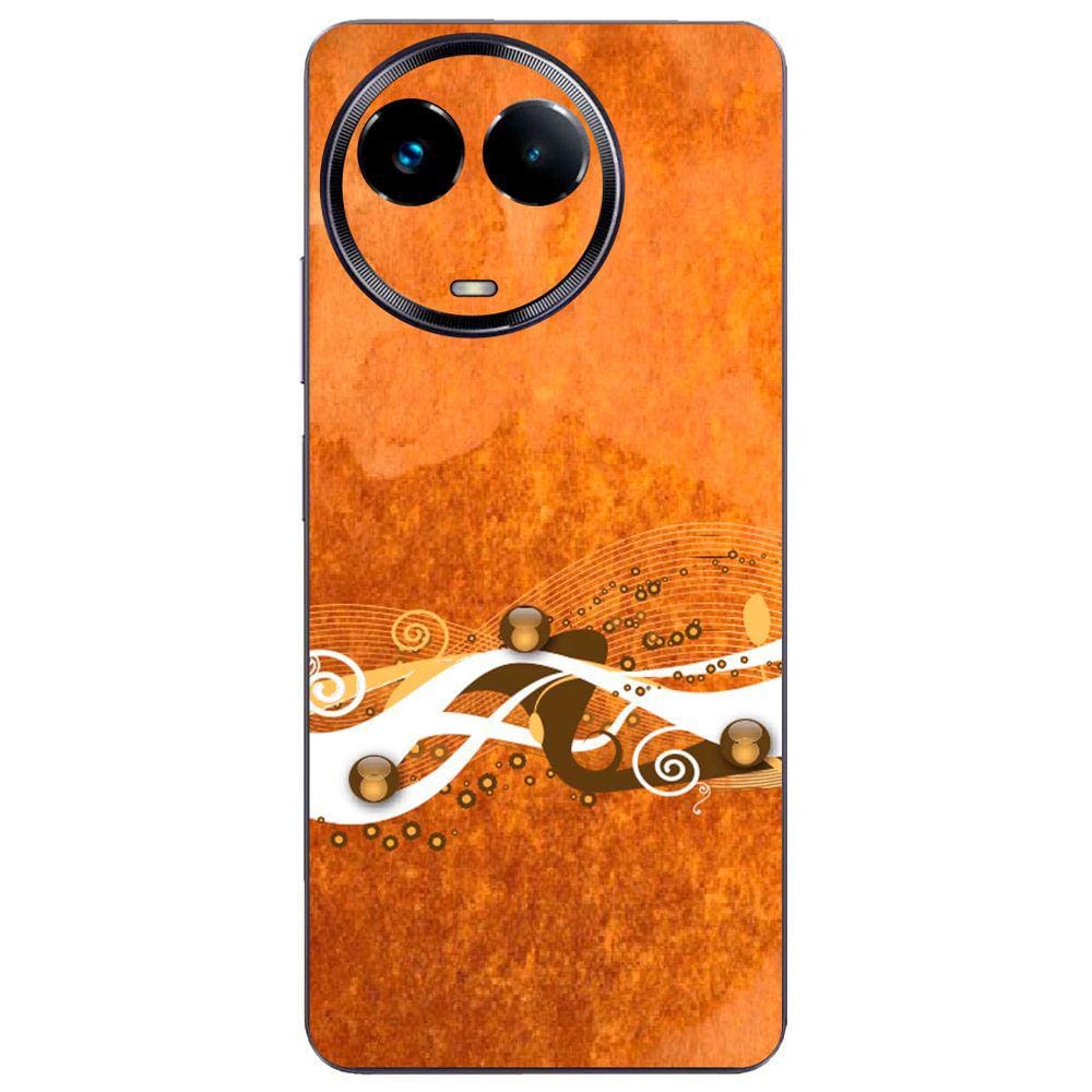 Capa Adesivo Skin371 Verso Para Realme 11X 5G