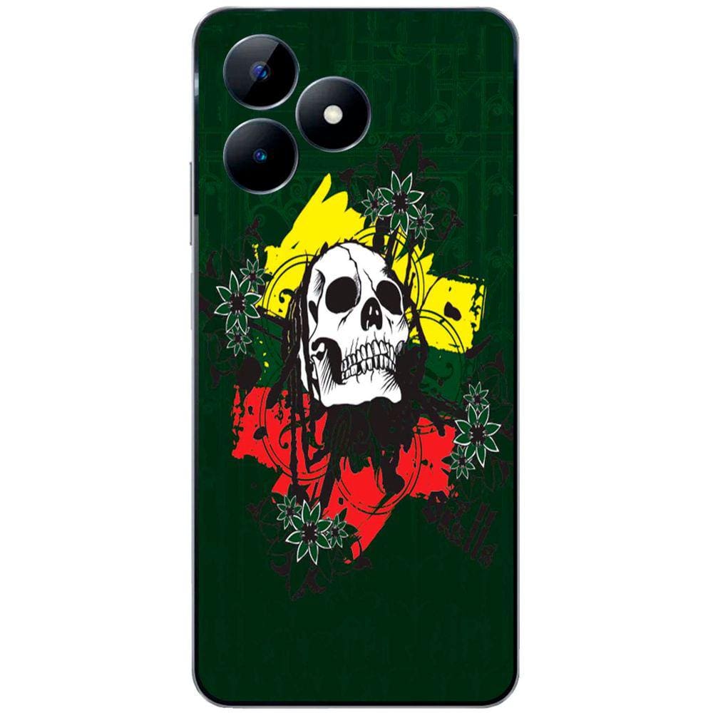Capa Adesivo Skin024 Verso Para Realme C51 (2023)