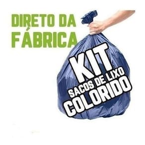 Kit Saco De Lixo 300Un De 150L Reforçadíssimo Azul