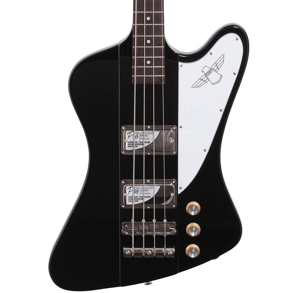 【美品】Epiphone Thunderbird Bass Contrabaixo Epiphone Thunderbird 60s Bass Ebony | Casas Bahia