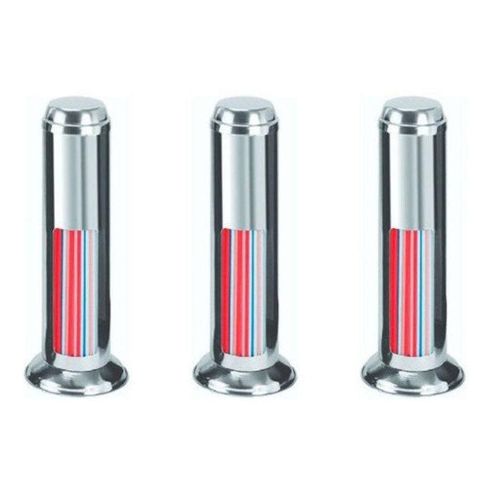 Kit 3 Porta Canudos Em Aço Inox 430