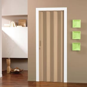 Porta Sanfonada Pvc Pronta 210x84cm Bcf Bege
