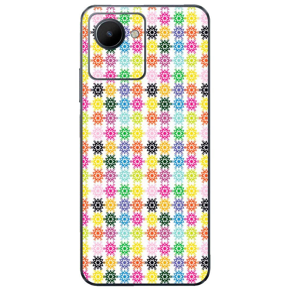 Capa Adesivo Skin191 Verso Para Realme C30s (2022)