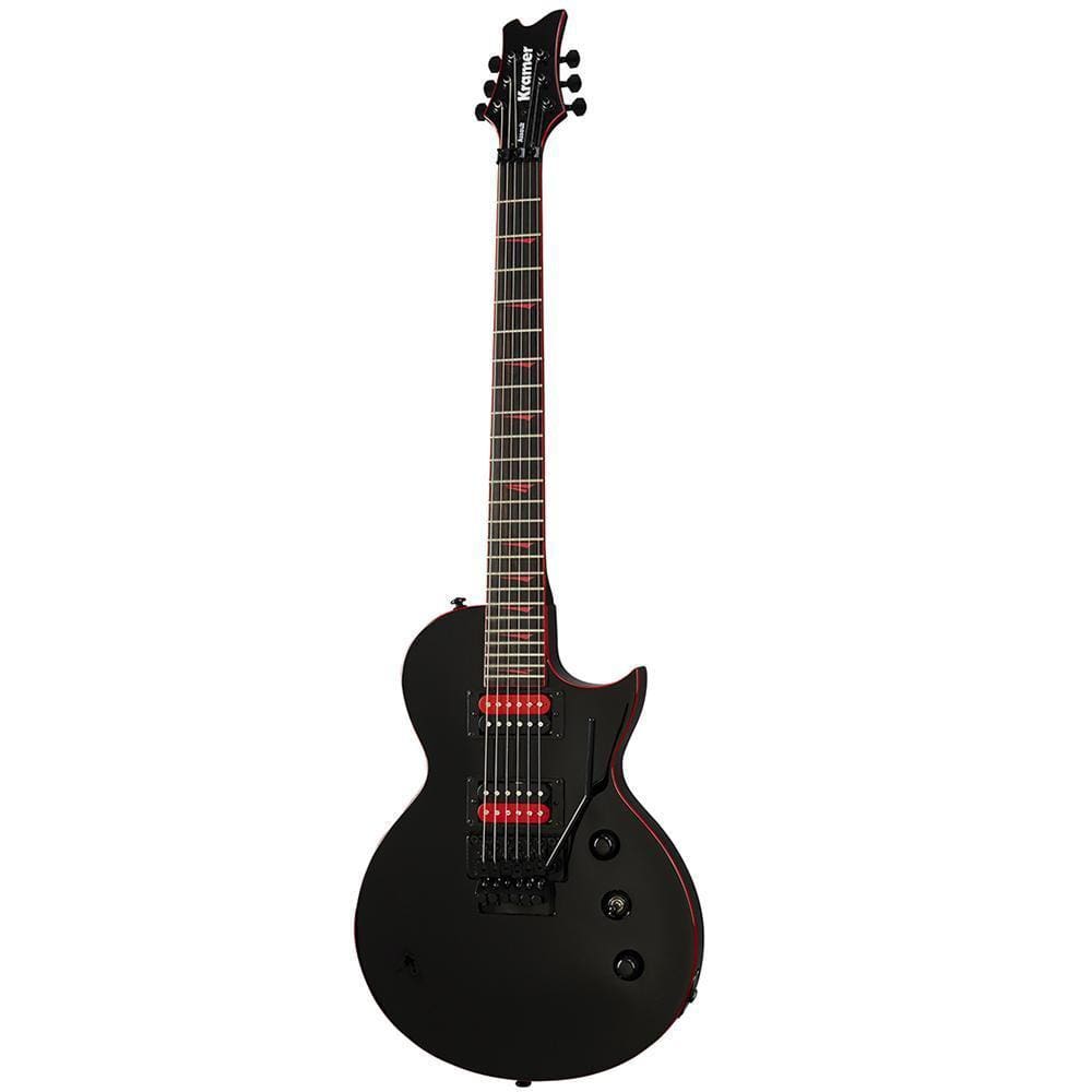 Kramer Assault ブラックエレキギター Guitarra Kramer Assault 220 Black Floyd | Casas Bahia