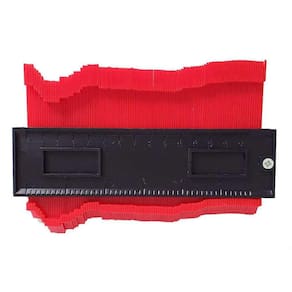 Copiador de Contornos Gabarito de Cantos Perfis 140mm Vaz
