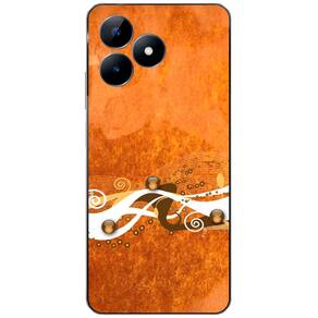 Capa Adesivo Skin371 Verso Para Realme C51 (2023)