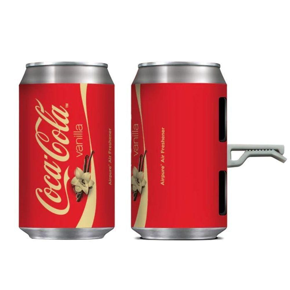 Aromatizante Coca Cola Vanilla Baunilha Lata 3d Air Clip