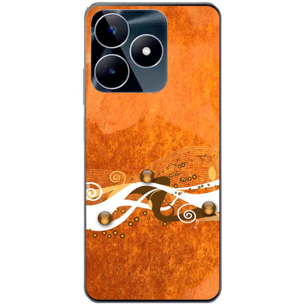 Capa Adesivo Skin371 Verso Para Realme C53 (2023)