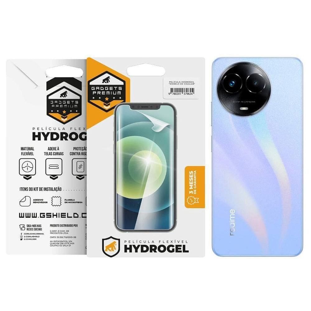 Película Para Realme 11x 5g - Traseira De Fibra De Carbono - Gshield