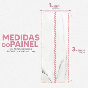 Papel De Parede Painel 3D Mármore Calacata Realista 1M