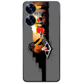 Capa Adesivo Skin264 Verso Para Realme C55 (2023)