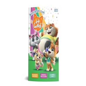 Livro 44 Gatos: Passatempos e Pôsteres Exclusivos