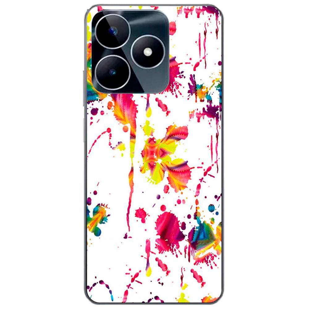 Capa Adesivo Skin205 Verso Para Realme C53 (2023)