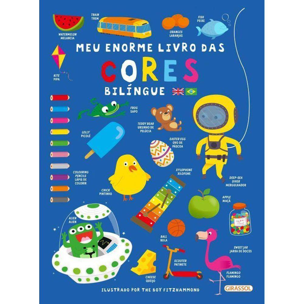 Meu Enorme Livro Das Cores Bilingue