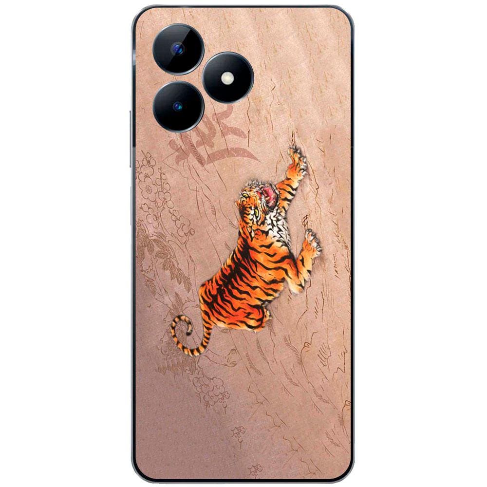 Capa Adesivo Skin243 Verso Para Realme C51 (2023)
