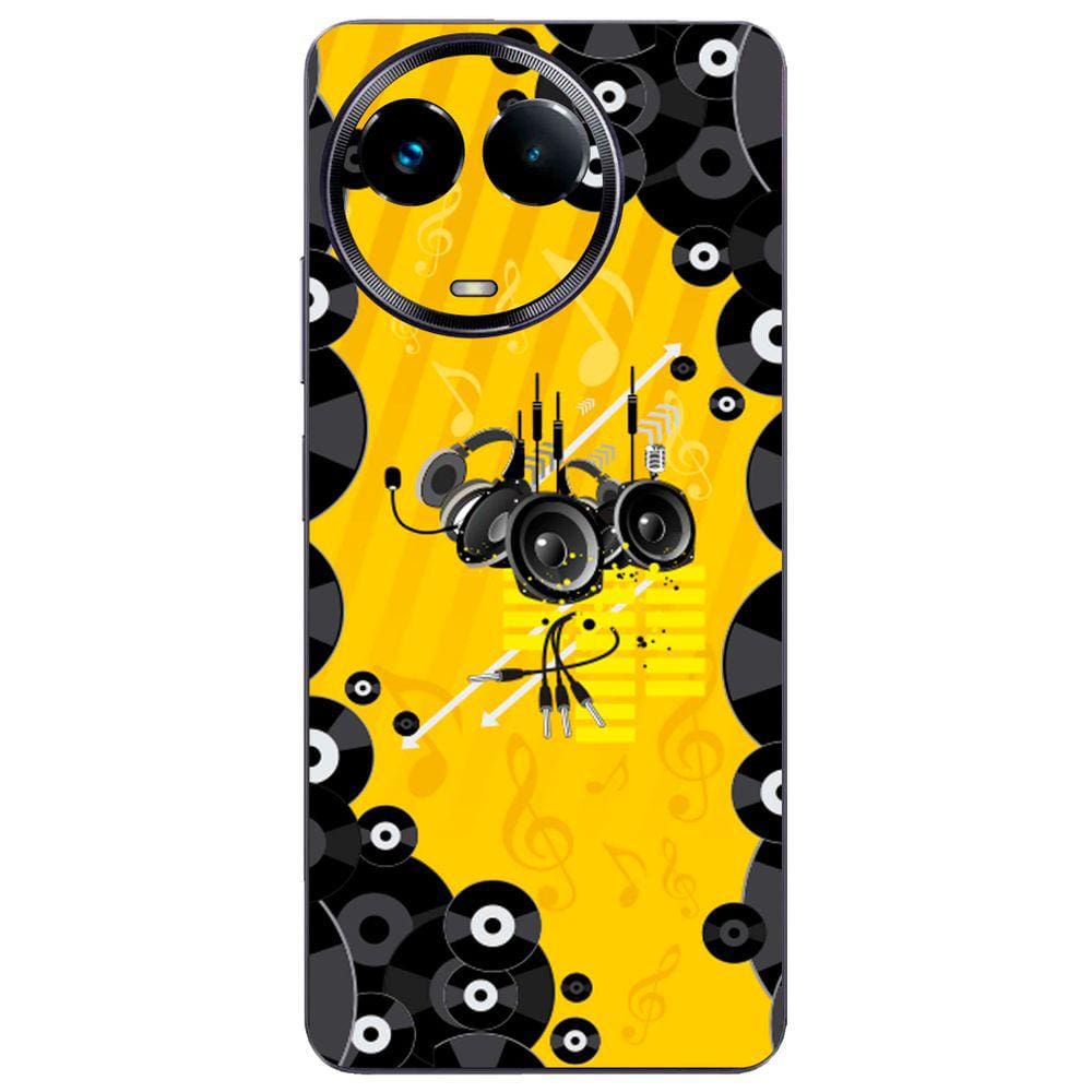 Capa Adesivo Skin354 Verso Para Realme 11X 5G