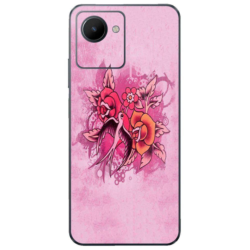 Capa Adesivo Skin007 Verso Para Realme C30s (2022)