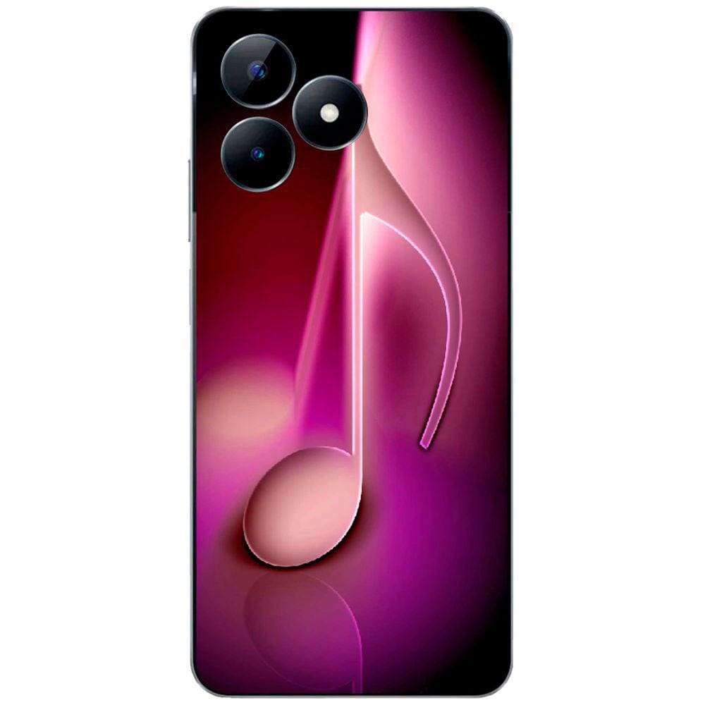 Capa Adesivo Skin376 Verso Para Realme C51 (2023)