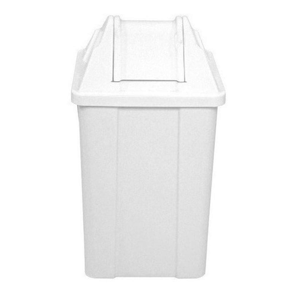 Cesto Quadrado Com Tampa Vai E Vem 60 Litros