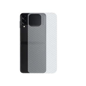 Película Samsung Galaxyz Flip3 5G- Traseira Fibra De Carbono