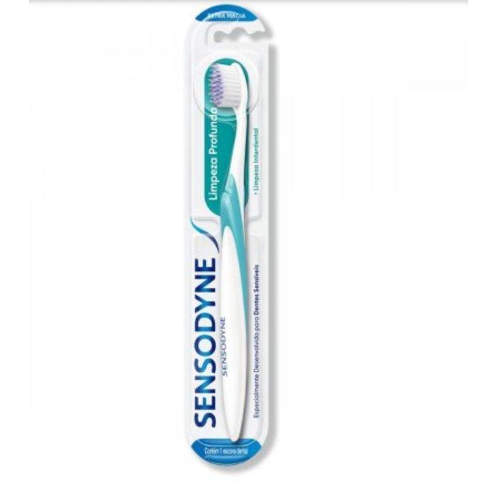 Escova De Dente Extra Macia Limpeza Profunda Sensodyne