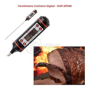 Termômetro Culinário Cozinha Digital -50ºc A +300ºc