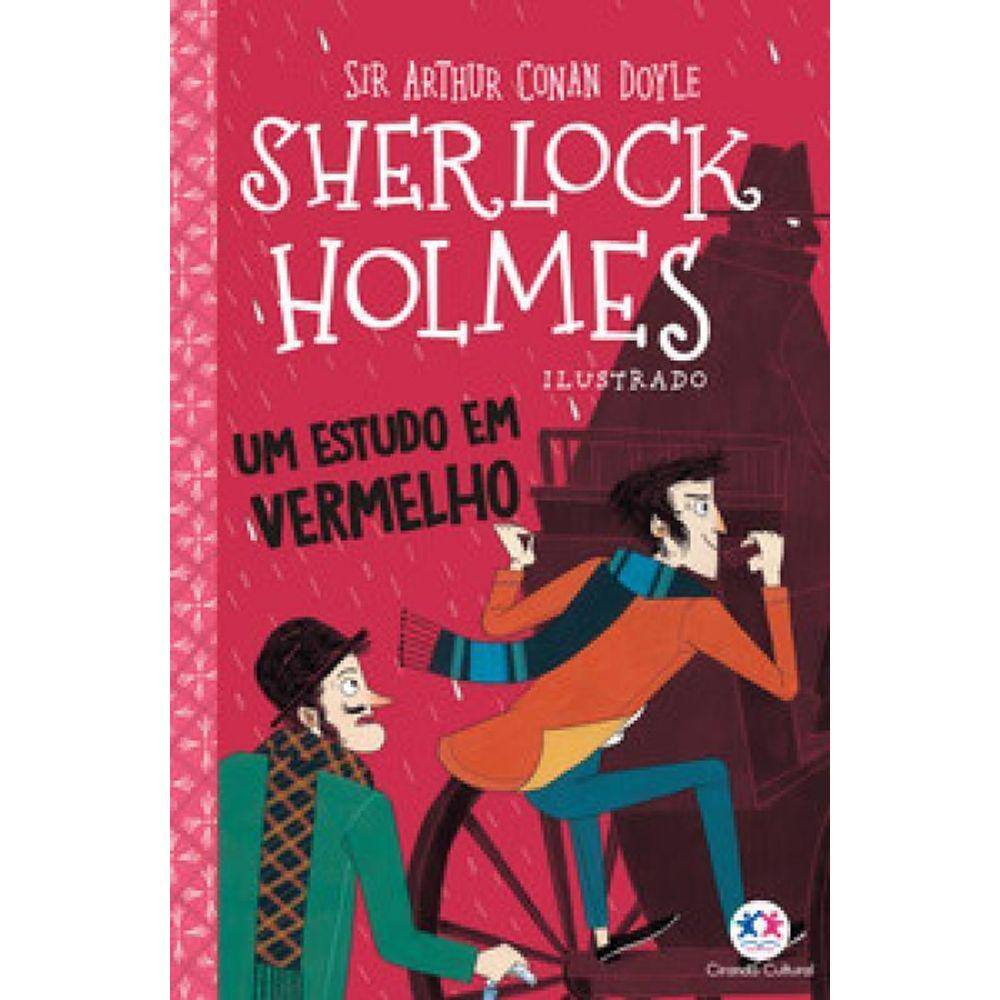 Sherlock Holmes Ilustrado Um Estudo Em Vermelho