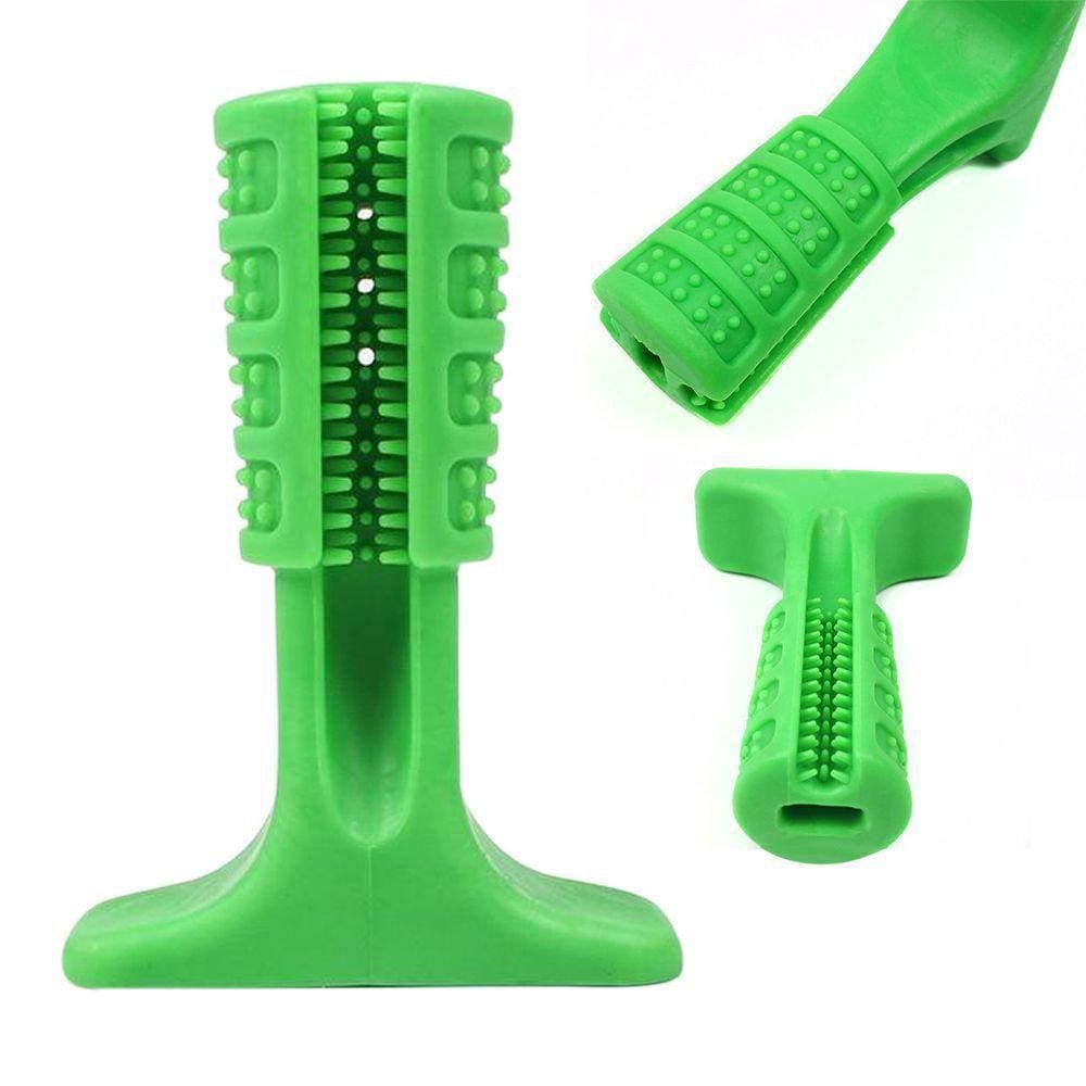 Escova Dentes Mordedor Grande Canino Limpeza Bucal