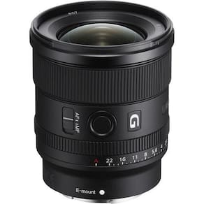 Lente Sony FE 20mm f/1.8 G Montagem Eletrônica Full-Frame