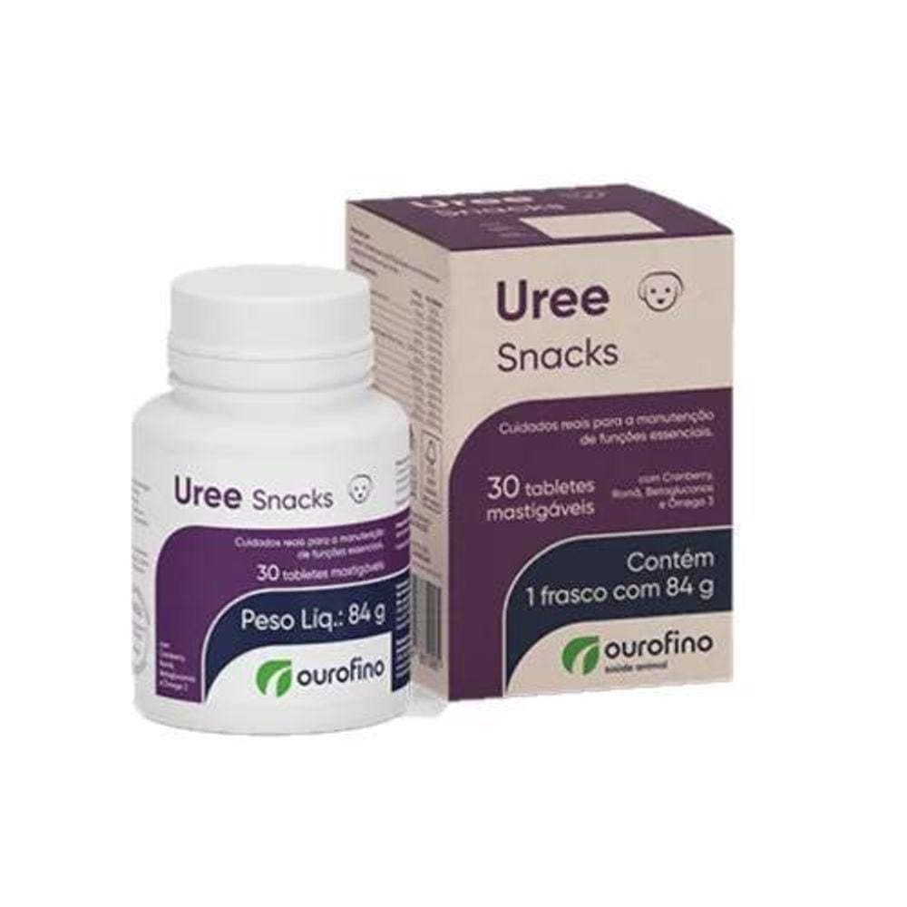 Uree Snacks - 30 Tabletes Mastigáveis