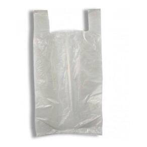 Sacolas Plasticas Branca Reciclada Reforçada 30X40 5 Kg