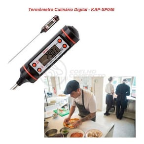 Termômetro Culinário Cozinha Digital -50ºc A +300ºc