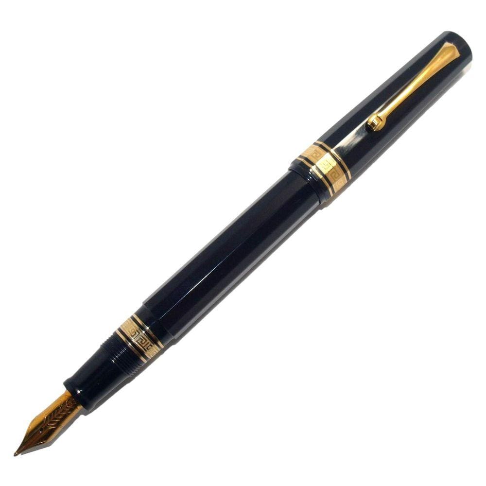 Caneta Tinteiro Omas Milord Resina Ouro 18k